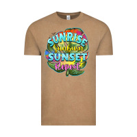 Sunrise Sunburn Sunset Repeat Vintage Tee | Teevron