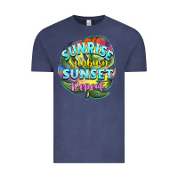 Vintage Denim sunrise sunburn sunset repeat Vintage Tee - BarkalooDesign