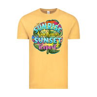 Vintage Mustard sunrise sunburn sunset repeat Vintage Tee - BarkalooDesign