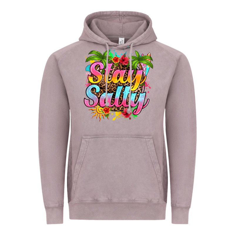 Stay Salty Vintage Hoodie by RanaPortraitStore | Teevron