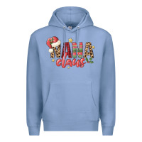 Colony Blue nana claus Premium Hoodie - MaliasSmallBusiness