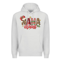 Dove Grey nana claus Premium Hoodie - MaliasSmallBusiness