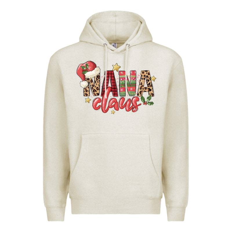 Nana Claus Premium Hoodie by MaliasSmallBusiness | Teevron