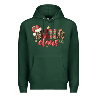 Sports Green nana claus Premium Hoodie - MaliasSmallBusiness