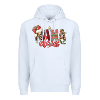 White nana claus Premium Hoodie - MaliasSmallBusiness