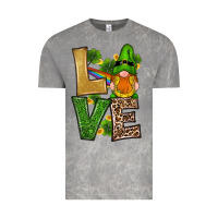 Cloud Rock st patricks day gnomes shamrock love Vintage Tee - RanaPortraitStore