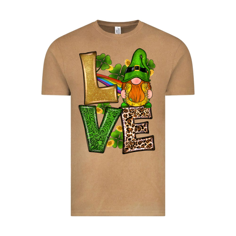 St Patricks Day Gnomes Shamrock Love Vintage Tee by RanaPortraitStore | Teevron