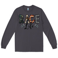 Smoke race life Long Sleeve Tee - CowhideDigitalArt