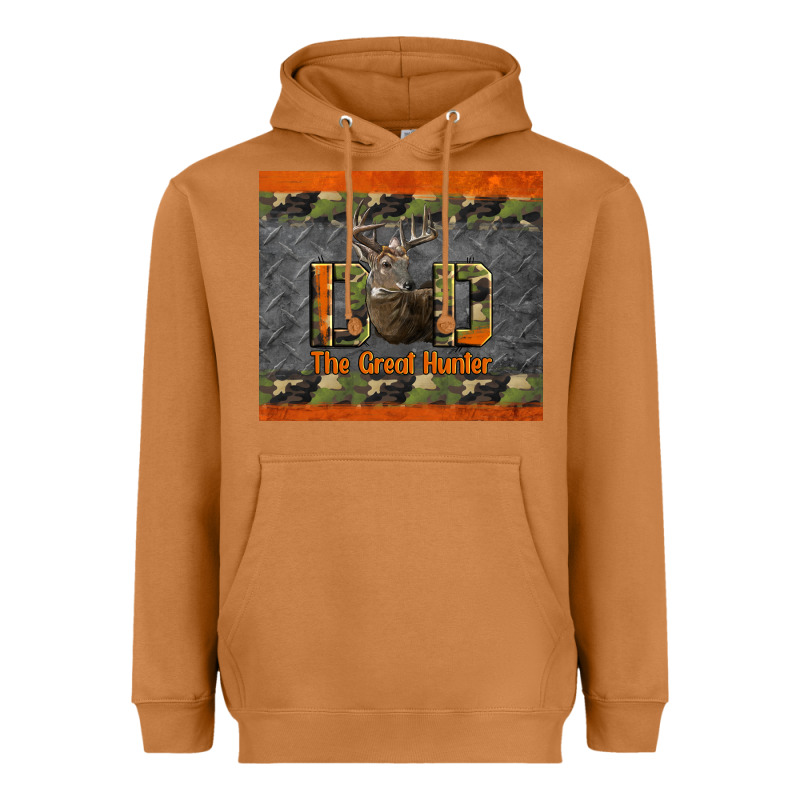 Western Dad The Great Deer Hunter Heavyweight Hoodie by LillyAllenDesigns | Teevron