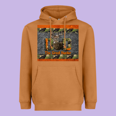 Western Dad The Great Deer Hunter Heavyweight Hoodie Designed By Lillyallendesigns