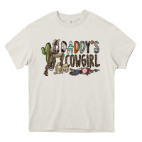Cream daddy's girl Heavy Core Tee - SublimationCraftShop