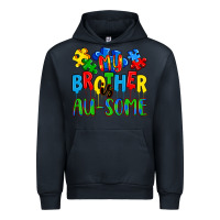 Navy my brother is au some a Urban Hoodie - Artiststas