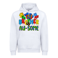 White my brother is au some a Urban Hoodie - Artiststas
