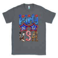 Charcoal Heather part in the usa Classic Tee - HRA Design Shop