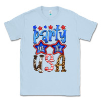 Dusty Blue part in the usa Classic Tee - HRA Design Shop