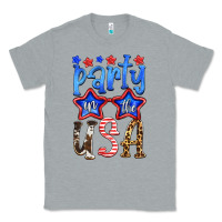 Heather Grey part in the usa Classic Tee - HRA Design Shop