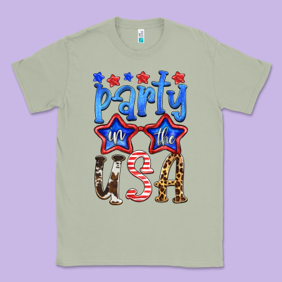 Part In The Usa Classic Tee Designed By Hra Design Shop