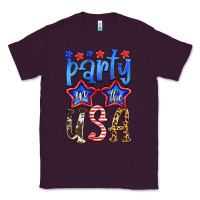 Plum part in the usa Classic Tee - HRA Design Shop