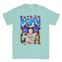 Seafoam part in the usa Classic Tee - HRA Design Shop