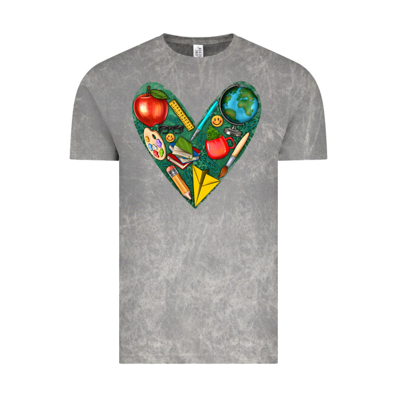Teacher  Heart Vintage Tee by texasbilliewilder | Teevron