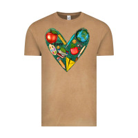 Vintage Camel teacher  heart Vintage Tee - texasbilliewilder