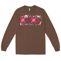Chestnut xoxo valentine Long Sleeve Tee - RacoonDesign