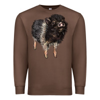 Chestnut Baby Hampshire Pig Premium Sweatshirt - LillyAllenDesigns