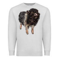 Dove Grey Baby Hampshire Pig Premium Sweatshirt - LillyAllenDesigns
