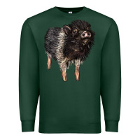Sports Green Baby Hampshire Pig Premium Sweatshirt - LillyAllenDesigns