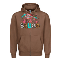 Chestnut orthodontic squad Zipper Hoodie - AdoDesignShop
