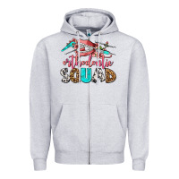 Heather Grey orthodontic squad Zipper Hoodie - AdoDesignShop
