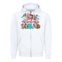 White orthodontic squad Zipper Hoodie - AdoDesignShop