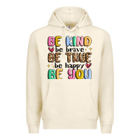 Tofu be kind be brave be true be happy be you Premium Hoodie - MaliasSmallBusiness