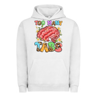 Pigment Lunar Rock too many tabs Urban Hoodie - Artiststas