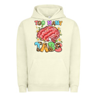Pigment Pistachio too many tabs Urban Hoodie - Artiststas