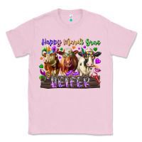 Bubblegum Pink happy mardi gras heifer Classic Tee - RacoonDesign