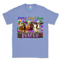 Colony Blue happy mardi gras heifer Classic Tee - RacoonDesign