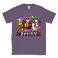Lavender happy mardi gras heifer Classic Tee - RacoonDesign