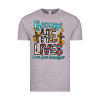 Vintage Zinc because he lives i can face tomorrow Vintage Tee - Zillion Design Studio