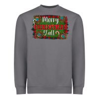 Storm Merry Christmas Y'all Heavyweight Sweatshirt - RanaPortraitStore