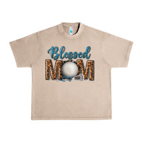 French Oak western blessed mom with lacrosse Urban Heavy Tee - texasbilliewilder
