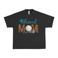 Pigment Black western blessed mom with lacrosse Urban Heavy Tee - texasbilliewilder