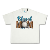 Pistachio western blessed mom with lacrosse Urban Heavy Tee - texasbilliewilder