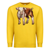 Lemon Baby Hereford Pig Premium Sweatshirt - LillyAllenDesigns