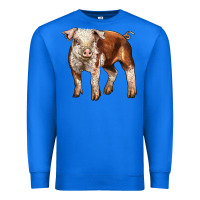 True Royal Baby Hereford Pig Premium Sweatshirt - LillyAllenDesigns