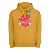 Pigment Peanut Butter instant good vibes Urban Hoodie - Artiststas