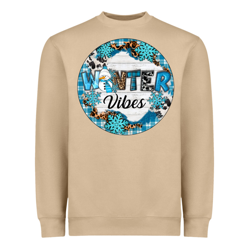 Winter Vibes Heavyweight Sweatshirt by RanaPortraitStore | Teevron