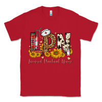Red lpn licensed practical nurse Classic Tee - FaDigitalArtStudio