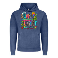 Vintage Denim sunrise sunburn sunset repeat Vintage Hoodie - RanaPortraitStore
