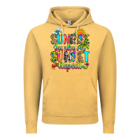 Vintage Mustard sunrise sunburn sunset repeat Vintage Hoodie - RanaPortraitStore